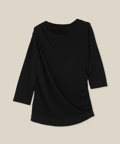 ROPE'（ロペ）の「【NATAN（ナタン）】KNIT(洗濯機可）（Tシャツ/カットソー・レディース・ブラック/ホワイト・F）」の5枚目の写真