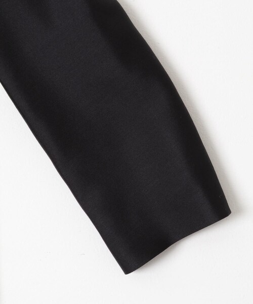 URBAN RESEARCH ROSSO（アーバンリサーチロッソ）の「UNiPH　シルクウールツイルプルオーバー（シャツ/ブラウス・レディース・ブラック・1）」の13枚目の写真