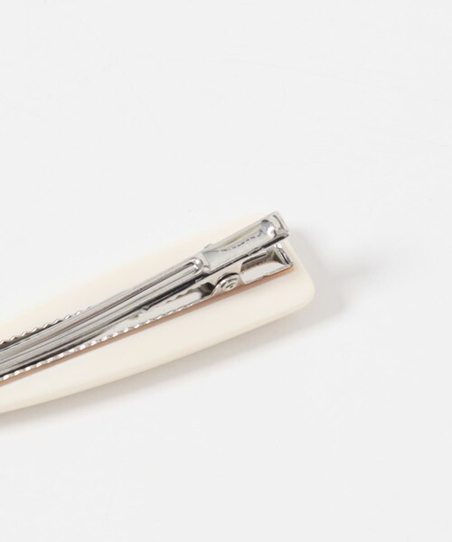 URBAN RESEARCH（アーバンリサーチ）の「decor『デコール』　2P Wide hair clip（バレッタ/ヘアクリップ・レディース・BLACK/IVORY・-）」の7枚目の写真