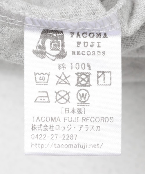 EKAL(エカル)の「TACOMA FUJI RECORDS OYOT CYCLERY T-SHIRTS(Tシャツ/カットソー・メンズ・OATMEAL・M/L/XL)」の9枚目の写真