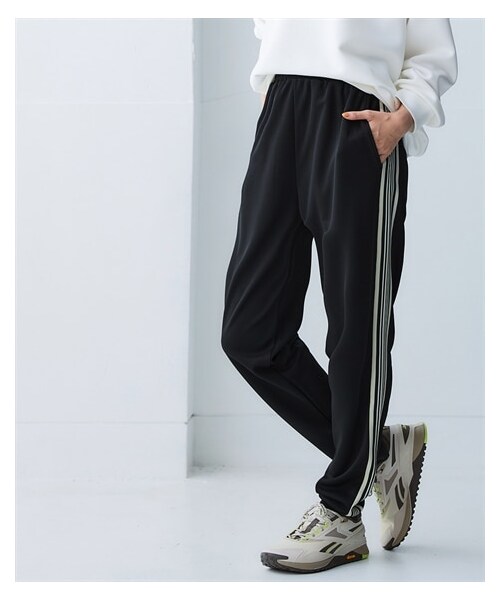 nissen（ニッセン）の「サイドライン多機能ジョガーパンツ（UVカット・吸汗速乾・抗菌防臭・毛玉対策）＜大きいサイズ有＞（スポーツグッズ・メンズ・黒/ネイビー/グレー/モカ・S/M/L/LL/3L/4L/5L/6L）」の16枚目の写真