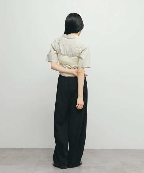 KBF（ケイビーエフ）の「シャーリングブラトップ（ブラジャー・レディース・IVORY/BLACK・one）」の8枚目の写真