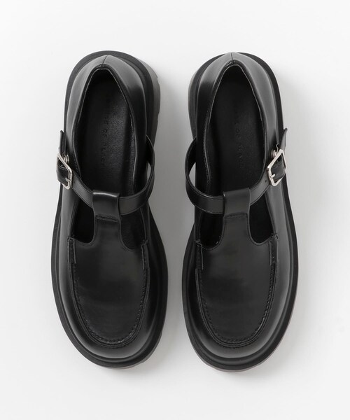 SENSE OF PLACE by URBAN RESEARCH（センスオブプレイスバイアーバンリサーチ）の「Tストラップボリュームソールシューズ（ドレスシューズ・レディース・BLACK/IVORY/D.BROWN・S/M/L）」の20枚目の写真