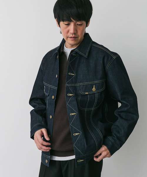 URBAN RESEARCH DOORS（アーバンリサーチドアーズ）の「『別注』Lee101×DOORS　JACKET（デニムジャケット・メンズ・DARK USED/RIGID/ONE WASH/LIGHT USED・38/40/42）」の22枚目の写真