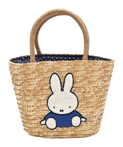 nissen（ニッセン）の「DB/ファーリーカゴバッグ (Dick Bruna)（トートバッグ・メンズ・miffy FACE/boris/miffy SITTING・Y）」の3枚目の写真