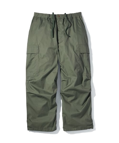 nissen（ニッセン）の「ワイドカーゴパンツ（パンツ・メンズ・グレージュ/カーキ/黒・M/L/LL/3L/4L/5L/6L/8L/10L）」の5枚目の写真