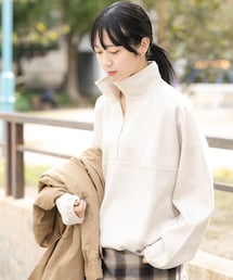 EKAL | ウォームドジャージスタンドプルオーバー(その他トップス)