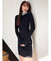 GYDA | SACREDニットタイトワンピース(ワンピース)