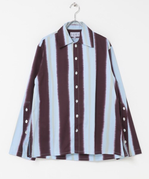 URBAN RESEARCH（アーバンリサーチ）の「SUKU HOME　COTTON PLACKET PYJAMA SHIRT（ルームウェア/パジャマ・レディース・ELLIOT・S）」の2枚目の写真