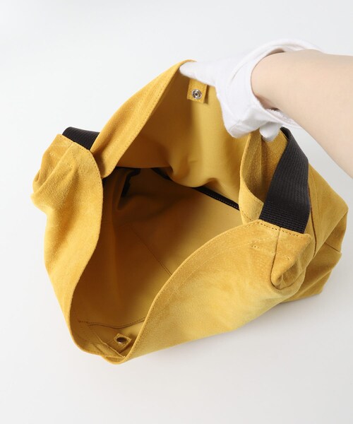 EKAL（エカル）の「HOBO　AZUMA SHOULDER BAG M PS（ショルダーバッグ・メンズ・YELLOW/CHARCOAL・One）」の10枚目の写真