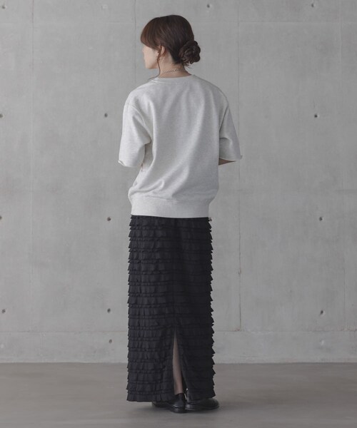 URBAN RESEARCH Sonny Label（アーバンリサーチサニーレーベル）の「『別注』CHAMPION×Sonny Label　ロゴスウェットTシャツ（スウェット・レディース・ホワイト/スカイブルー/ネイビー/オートミール・M/L）」の22枚目の写真