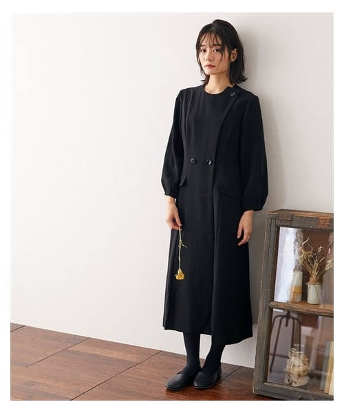 nissen（ニッセン）の「【喪服・礼服】日本製生地使用 洗える防しわ