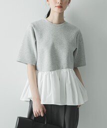 URBAN RESEARCH | ドッキングペプラムカットソー(Tシャツ/カットソー)