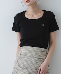 SENSE OF PLACE by URBAN RESEARCH | 『一部WEB限定カラー』ラウンドネックリブTシャツ(半袖)(Tシャツ/カットソー)