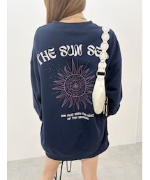 EVRIS | SUNNY GRAPHIC BIGスウェットトップス(スウェット)