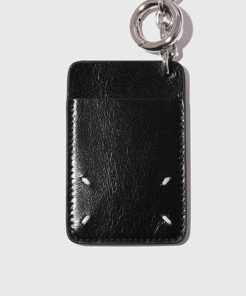 ADAM ET ROPE'(アダムエロペ)の「【Maison Margiela/メゾン マルジェラ】KEYRING CARD(カードケース・レディース・ブラック・F)」の3枚目の写真