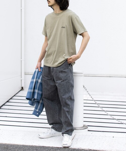 URBAN RESEARCH Sonny Label（アーバンリサーチサニーレーベル）の「デニムバレルパンツ（デニムパンツ・メンズ・グレー/ブラック/インディゴ・M/L）」の18枚目の写真