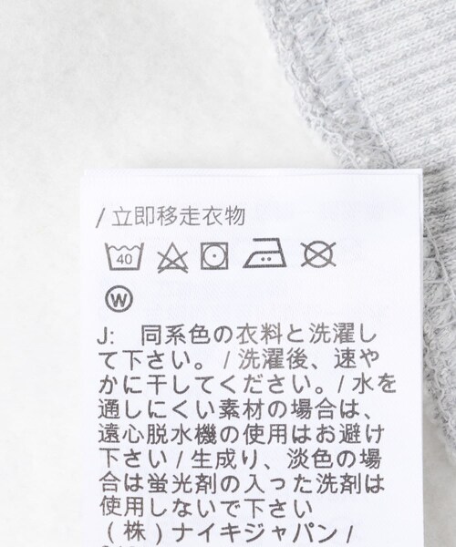 URBAN RESEARCH DOORS（アーバンリサーチドアーズ）の「NIKE　NSW PHNX FLC OS CRP HNLY（パーカー・レディース・PLATINUM/SAIL・M）」の15枚目の写真