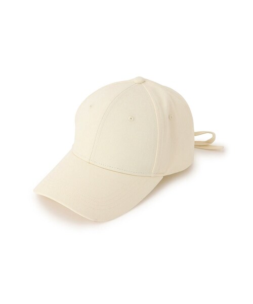VIS(ビス)の「【定番人気】バックリボンツイルキャップ(キャップ・レディース・ブラック/キナリ/ベージュ系・F)」の18枚目の写真