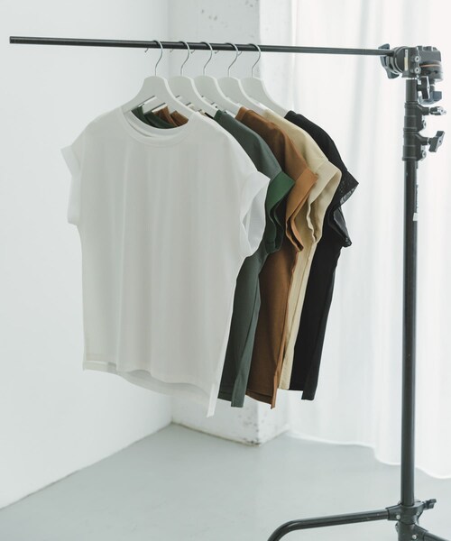 ITEMS URBANRESEARCH(アイテムズ アーバンリサーチ)の「バックタックフレンチプルオーバー(Tシャツ/カットソー・レディース・L.BEG/WHT/BLK/CML/KHK/WHT2・FREE)」の17枚目の写真