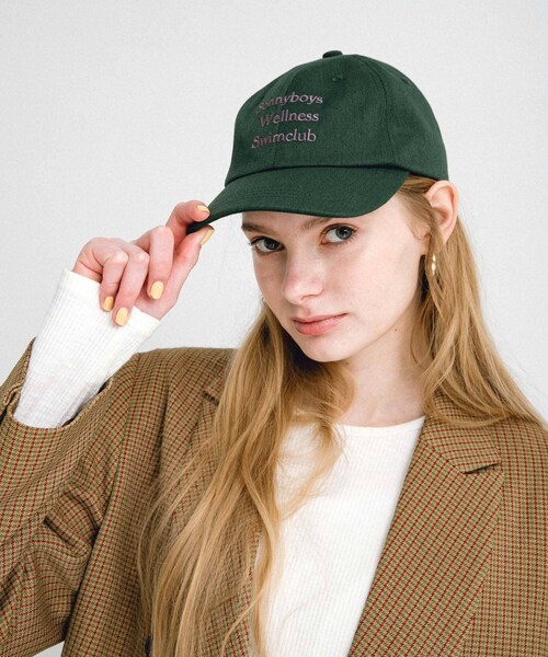 URBAN RESEARCH Sonny Label（アーバンリサーチサニーレーベル）の「Sonnyboys logo cap（キャップ・レディース・ネイビー/グリーン/オフ/ブラウン・one）」の22枚目の写真