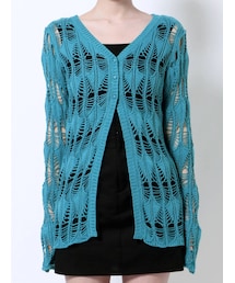 EMODA | クロシェルーズカーディガン(カーディガン/ボレロ)