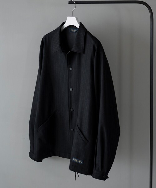 ADAM ET ROPE'(アダムエロペ)の「《別注》【Brooks Brothers/ブルックス ブラザーズ】EX COACH JKT(その他アウター・メンズ・ブラック・L/M/XL)」の5枚目の写真