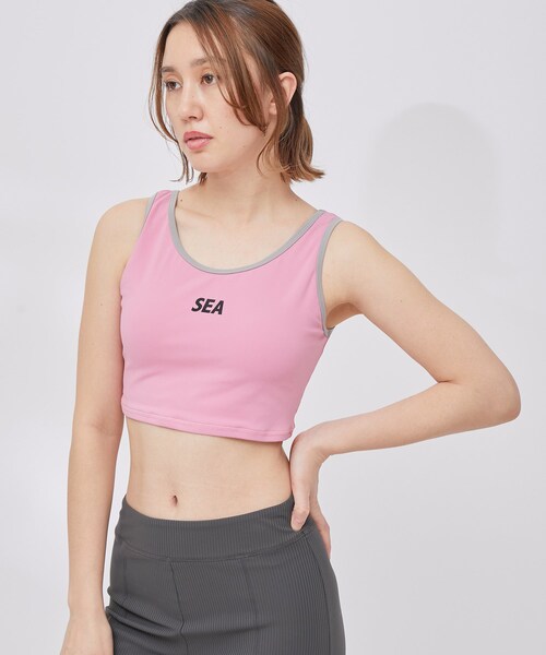 NERGY（ナージー）の「WINDANDSEA X NERGY  ブラトップス（ブラジャー・レディース・ブラック/ブラック系/ピンク・M/S）」の19枚目の写真