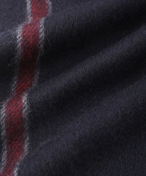 ADAM ET ROPE'(アダムエロペ)の「【Joshua Ellis/ジョシュア エリス】CHECK(マフラー・メンズ・ネイビー・F)」の10枚目の写真