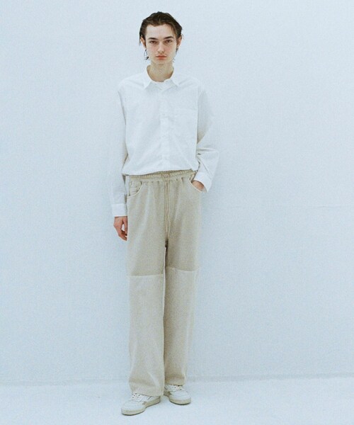 ADAM ET ROPE'(アダムエロペ)の「【公式サイト限定】【AMOMENTO for ADAM ET ROPE'】 別注DRAWSTRING DENIM PANTS(デニムパンツ・メンズ・ブラック/チャコール/ベージュ/ブルー系・L/M)」の15枚目の写真