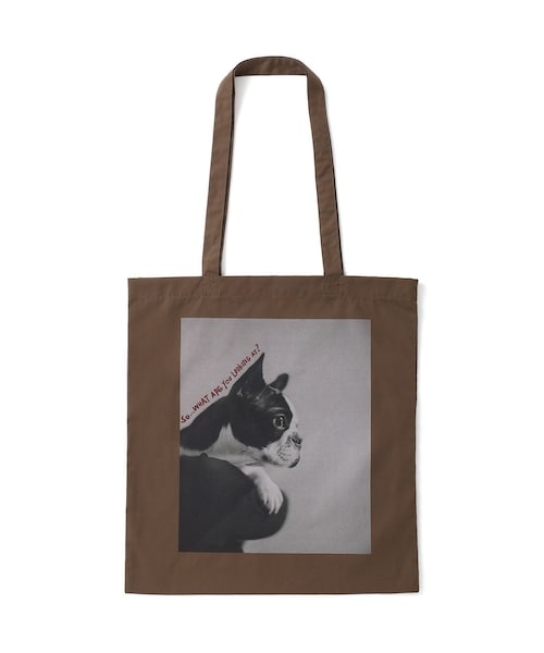ROPE' PICNIC（ロペピクニック）の「【DOG MAGAZINE×ROPE' PICNIC】フォトトートバッグ（トートバッグ・レディース・ダークブラウン/ブルー/イエロー・F）」の13枚目の写真