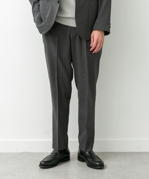 URBAN RESEARCH DOORS(アーバンリサーチドアーズ)の「LIFE STYLE TAILOR リネンライクコンフォータブルパンツ(スラックス・メンズ・BLUE NAVY/GRAY/OLV BROWN・S/M/L/XL)」の18枚目の写真
