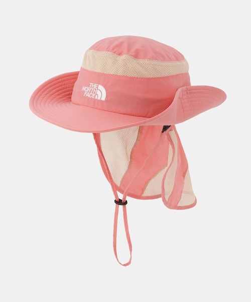ROPE' PICNIC(ロペピクニック)の「【KIDS/キッズ】【THE NORTH FACE】Kids sunshield hat(ハット・キッズ・ベージュ/ピンク・F)」の10枚目の写真