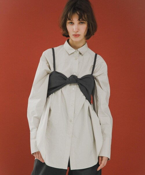 LAATO（ラート）の「twist bustier（キャミソール・レディース・シャドウ/クリーム・Free）」の22枚目の写真