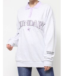 GYDA | BOUNDARY POLOスウェットTOPS(スウェット)