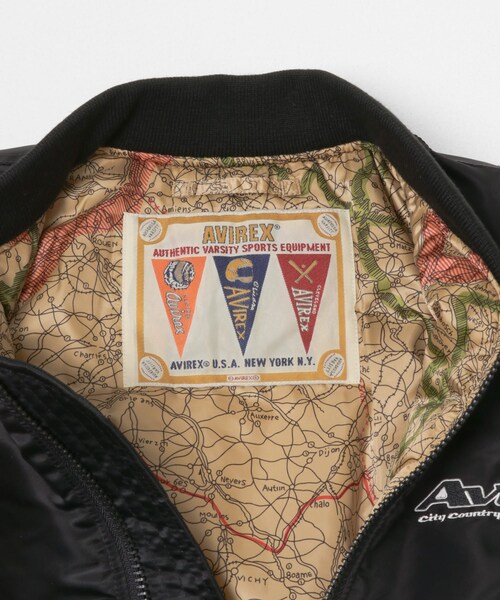 URBAN RESEARCH（アーバンリサーチ）の「CITY COUNTRY CITY　CCC×AVIREX EMB LOGO MA-1（MA-1・メンズ・BLACK・L/XL）」の13枚目の写真