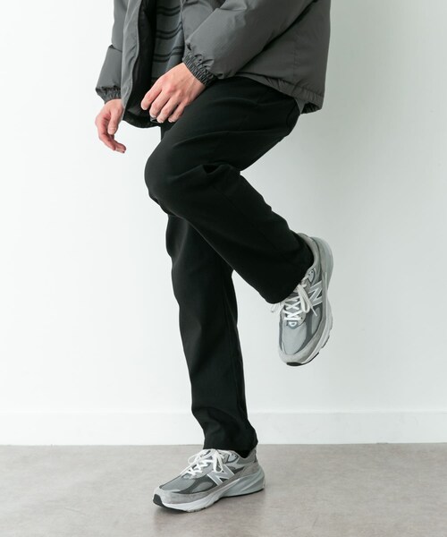 URBAN RESEARCH Sonny Label（アーバンリサーチサニーレーベル）の「裏起毛スリムイージーテーパードパンツ（その他パンツ・メンズ・ブラック/チャコール・S/M/L）」の7枚目の写真