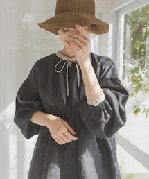 URBAN RESEARCH DOORS（アーバンリサーチドアーズ）の「バイカラーリネンブラウス（シャツ/ブラウス）」