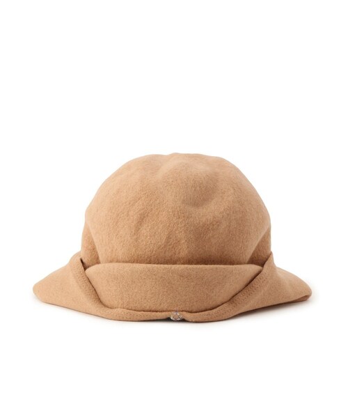 ADAM ET ROPE'（アダムエロペ）の「【chisaki】Tieka ハット（ハット・レディース・グレー/オフホワイト/ベージュ系・F）」の13枚目の写真