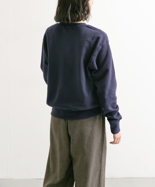 URBAN RESEARCH DOORS（アーバンリサーチドアーズ）の「L.L.Bean　Crewneck Sweatshirts（Tシャツ/カットソー・レディース・ecru/birch/navy・M）」の22枚目の写真