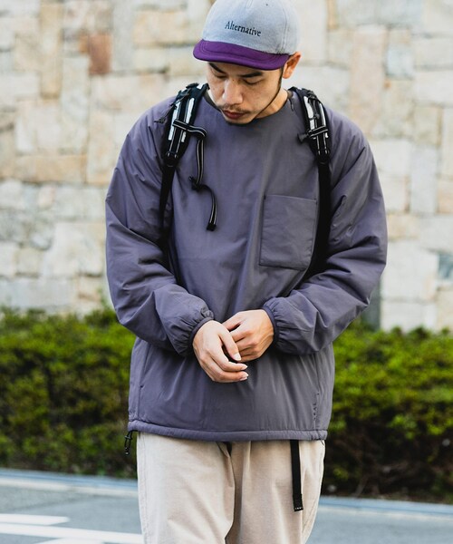 EKAL（エカル）の「レイクショアインサレーションプルオーバー（その他トップス・メンズ・T GREY/N GREY・M/L）」の21枚目の写真