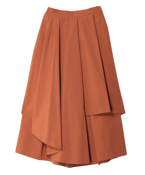 UN3D.（アンスリード）の「ASYMME LAYERED PT（その他パンツ・レディース・オレンジ/グリーン/ミックス/ブラック・38/36）」の9枚目の写真