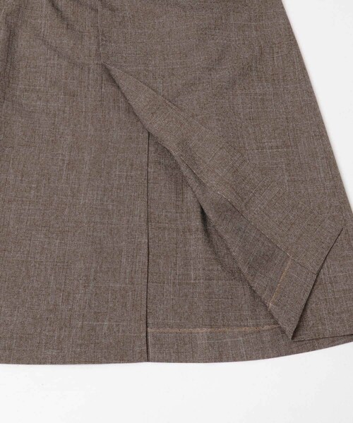 URBAN RESEARCH ROSSO（アーバンリサーチロッソ）の「タックスカート（スカート・レディース・LIGHTGRAY/BROWN・36/38）」の21枚目の写真