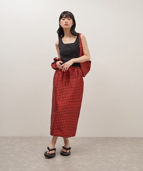 ADAM ET ROPE'(アダムエロペ)の「【COMING OF AGE(カミング オブ エイジ)】HOBO MINI BAG(ショルダーバッグ・レディース・ブラック/キミドリ/ターコイズ/レッド・F)」の13枚目の写真