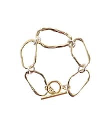 LAGUNAMOON | フォルムミックスチェーンブレスレット(ブレスレット)