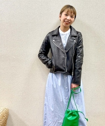 ITEMS URBANRESEARCH | 【販売中止】ラムレザーダブルライダースジャケット(ライダースジャケット)