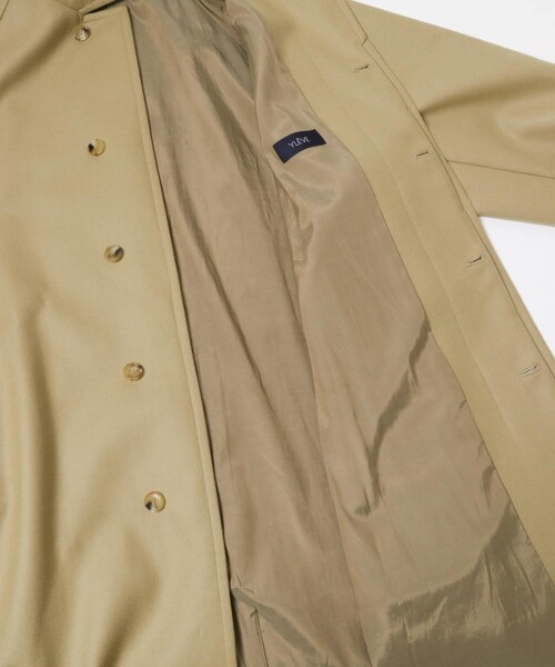 URBAN RESEARCH(アーバンリサーチ)の「YLEVE SUPER100'S WOOL MELTON COAT(テーラードジャケット・メンズ・010 BLACK/040 BEIGE・4)」の11枚目の写真