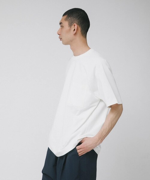 EKAL(エカル)の「DRY OUT BALLOON FIT T-SHIRTS(Tシャツ/カットソー・メンズ・ホワイト/ネイビー/チャコール/ピンク/ブラウン/ブラック・M/L)」の6枚目の写真