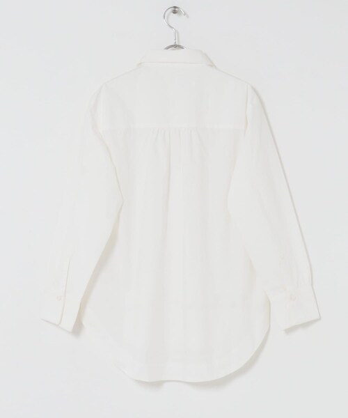 URBAN RESEARCH ROSSO（アーバンリサーチロッソ）の「F by ROSSO　トリミングレースビッグカラーシャツ（シャツ/ブラウス・レディース・OFF WHITE/NAVY/OW STRIPE・FREE）」の15枚目の写真