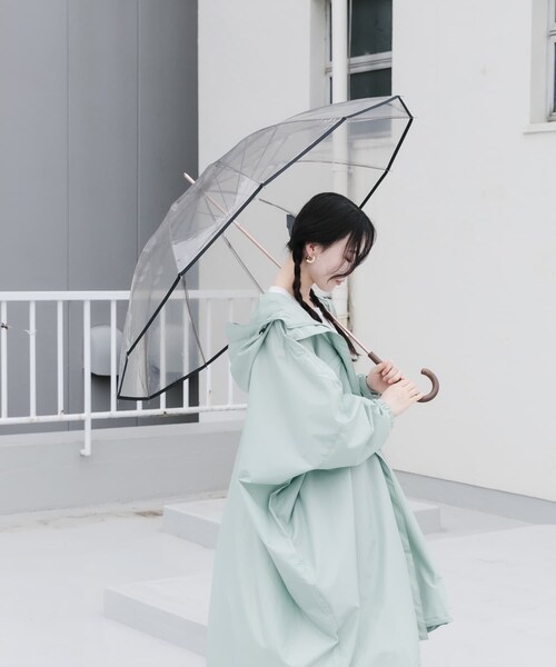 SMELLY（スメリー）の「Wpc.　ユニセックス 12Kプラスチックアンブレラ（長傘・レディース・BRN/NVY/GRY・FREE/one）」の8枚目の写真